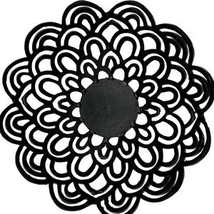 Cuenco decorativo de aluminio hecho a mano, decoración artística negra para el hogar, centro de mesa, frutero, escultura de Metal, diseño moderno, regalo único - Product Image 4