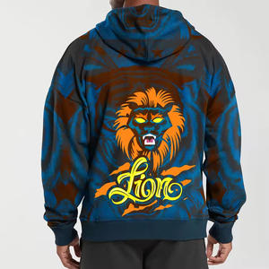 100% algodón de alta calidad personalizado Unisex de talla grande sudaderas de invierno nuevo diseño en relieve de gran tamaño sudaderas con capucha para bordado - Product Image 6