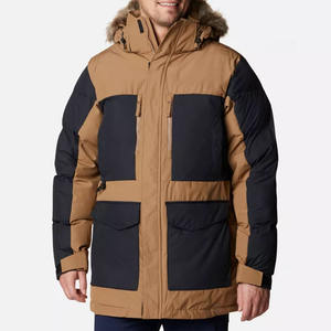 Chaqueta de Plumón Personalizable para Hombre, Talla Grande, Cortavientos, Ropa de Invierno, Chaqueta de Plumón Cálida con Calefacción para Hombre - Product Image 1