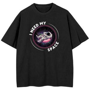 Camiseta Oversize Personalizada con Logo Impreso, de Algodón Pesado 100% Jersey, con Hombros Caídos, para Venta al por Mayor - Product Image 2