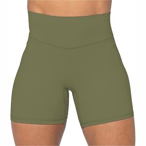 Leggings cortos deportivos de alta elasticidad, sin costuras, cintura alta cintura baja corto gimnasio Fitness - Product Image 6