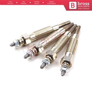 BGP80-1 4 Pieces <b>Heater</b> Glow <b>Plugs</b> 11 Volt MD197511 GN107 for - Product Image 2