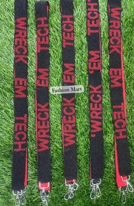 Correa de Cordón Personalizada con Cuentas y Texto de Wreck Em Tech, Correas de Llavero Hechas a Mano para Fanáticos - Product Image 6