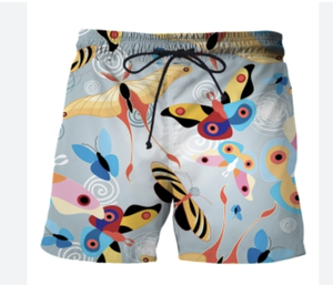 Pantalones cortos deportivos de algodón de diseño personalizado pantalones cortos de traje de baño bordados de moda 3D con patrón sólido y logotipos tallas XS a 6XL - Product Image 5