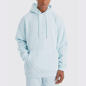 Sweat à capuche unisexe personnalisé en coton mélangé lavé à l'acide Sweat à capuche en coton polyester de haute qualité pour les couples - Product Image 5