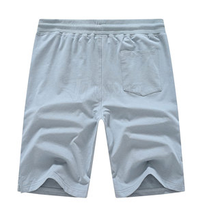 Short d'entraînement de gymnastique de style de rue pour hommes séchage rapide short de fitness de couleur unie fermeture à la taille élastique personnalisée pour les soldes d'été - Product Image 2