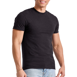 Camiseta de Algodón Extra Grande Estilo Urbano, Peso Pesado 260 Gsm, Informal, Transpirable, para Uso Diario, para Hombre - Product Image 2