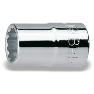 Chiavi a bussola poligonali cromate da 1/2 pollice con attacco femmina - Product Image 1