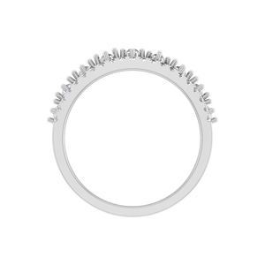 2025 tendance 950 platine femmes Floral bande anneau laboratoire cultivé diamant déclaration fiançailles bijoux fins indien classique anniversaire - Product Image 3