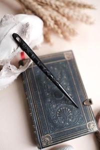 Aguja de Bordar de Cuerno de Búfalo, Aguja de Bordar Puntiaguda para Lana y Hilo, Accesorio de Costura Duradero para Tufting y Costura - Product Image 3