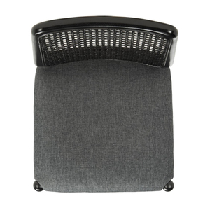 Silla de Comedor Genia de Madera de Teca Sólida con Cojín, Diseño Moderno, Acabado Negro, para Hogar, Hotel, Apartamento o Villa - Product Image 4