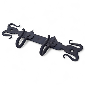 Latest leaf shaped coated finished iron hooks <b>for</b> entryways <b>for</b> kitchen organizer <b>for</b> bedroom organizer - Product Image 3