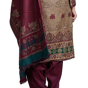 Conjunto de Shalwar Kameez para Mujer, Bordado Completo, de Alta Calidad, para Invierno, Fiestas, Uso Casual, Secado Rápido, Venta al por Mayor de Fábrica - Product Image 6