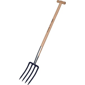 ส้อมทำสวนแบบมีดตักดิน ขนาด 280 มม. ความยาวรวม 1130 มม. - TECWERK - Product Image 1