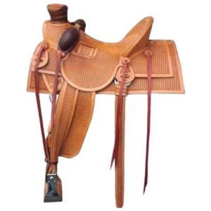 Ensemble de selle en cuir de qualité supérieure KGN International Western Wade English, logo personnalisé, performance ultime, confort, noir - Product Image 1