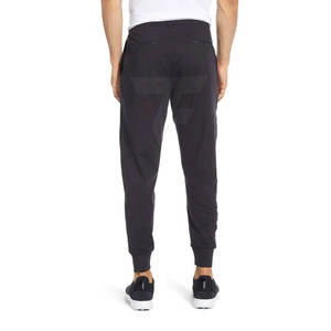 Pantalon de jogging décontracté pour homme 100% coton longueur genou coupe skinny pour gym fitness course d'automne entraînement - Product Image 3