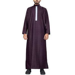 Kaftán Musulmán Tradicional de Alta Calidad para Hombre, Jubba, Venta al por Mayor, Nuevo Diseño, Ropa Islámica para Hombre, Jubba Thobe de Manga Larga para Otoño - Product Image 6