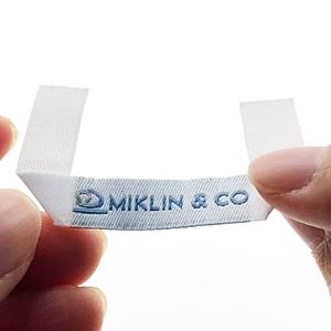 Étiquette en satin pour vêtements personnalisés et étiquettes lavées - Product Image 4