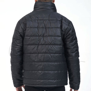 OEM Service Professional Design Canvas Street Style/Formal Men Puffer Jacket Winter Fall Zipper at Low Rate - Product Image 5