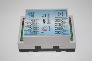 โมดูล IO พร้อมพอร์ตอินพุตแบบอะนาล็อก 4 พอร์ตและอินเทอร์เฟซ Modbus RTU Rs485 (WIN-IO-8AIME) - Product Image 2