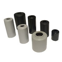 DPC15-01 Vérin à gaz industriel en acier noir de 6 mm pour protection contre la poussière, capot de protection automobile, capacité de charge de 20 lb