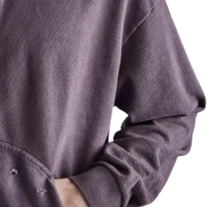 Último diseño de gran tamaño Boxy Distressed Zip up Hoodie Ropa de calle de alta calidad Washed Relaxed Fit Zipper Hoodies - Product Image 6