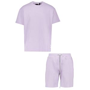 Ropa de calle personalizada, camisetas con estampado Dtg, pantalones cortos deportivos de algodón, camisetas, conjunto de 2 piezas, trajes para correr, pantalones cortos de baloncesto, conjunto para hombres - Product Image 1