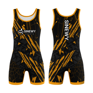 Combinaison de lutte avec équipement de lutte, uniforme de lutte pour hommes, combinaison de lutte personnalisée OEM - Product Image 5