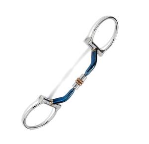 Nueva llegada de acero inoxidable articulado Baucher Snaffle Horse Bit para doma hecha por TARIQ MFG CO CE ISO - Product Image 5