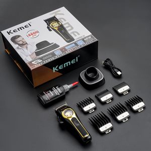 Tondeuse professionnelle sans fil pour hommes, moteur à lévitation magnétique 8800 tr/min, réglable, alimentation USB sur batterie - Product Image 1