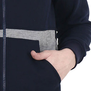 Gran oferta, recién llegado, sudaderas con capucha con estampado personalizado de invierno para hombre, algodón 100% transpirable teñido liso - Product Image 6