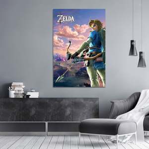 Póster de Pared de Estilo Moderno de la Leyenda de Zelda: Breath of the Wild - Product Image 4