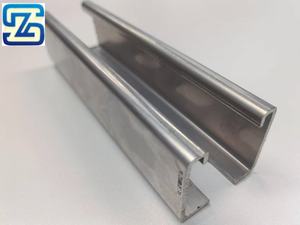 Fabbrica personalizzabile in acciaio inox monostrut tipo chiglia solare U canale Perlin Brace materiale piegatura servizio - Product Image 2