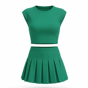 Uniforme de cheerleading professionnel pour club scolaire et équipe sportive, matériau résistant à la décoloration, entretien facile, style réutilisable - Product Image 1
