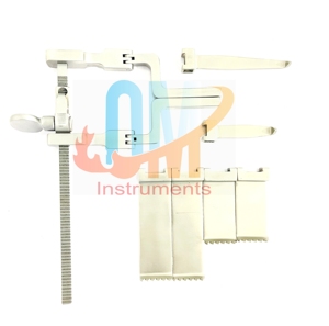 VENTE FLASH OldMed GERMAN McCulloch Micro Discectomy Lumbar Retractor 7 pièces Ensemble argenté Haute qualité Approuvé CE ISO Réutilisable - Product Image 6