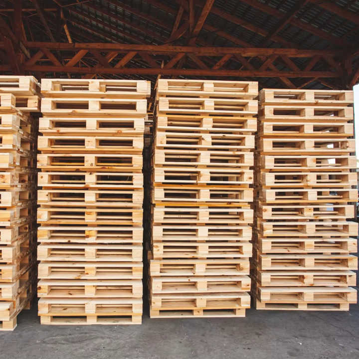 Direct Supplier's Hot Sale Best Price Natural Wooden Pallets High Quality from Market Leader