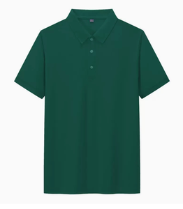 เสื้อโปโลผู้ชายแขนสั้นผ้าฝ้าย 100% ขายส่ง เนื้อผ้านุ่มสบาย ปักโลโก้ เสื้อโปโลผู้ชาย - Product Image 1