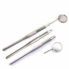 Espejo Dental de Acero Inoxidable de Alta Calidad con Logotipo Personalizado, Mango, Fuente de Alimentación Manual, Juego de Instrumentos Reutilizables para Uso Hospitalario - Product Image 6