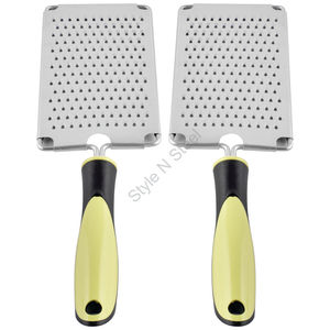 Rallador de mano pesado Premium de acero inoxidable con mango de PP y diseño clásico y elegante - Product Image 3