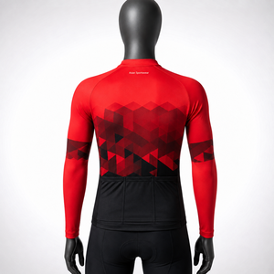 Maillots de cyclisme personnalisés à séchage rapide avec impression par sublimation, unisexes, avec votre propre logo imprimé directement sur du nylon/spandex/polyester - Product Image 4
