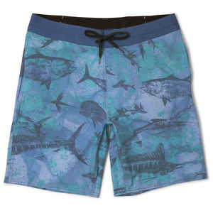Shorts de pêche à séchage rapide en polyester recyclé, personnalisables pour homme, short de surf, short de bain avec logo personnalisé, vente chaude - Product Image 1