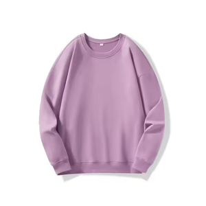 Wholesale Men's Cotton Blended <b>Sweatshirts</b> Best Quality New Style for Winter <b>Plain</b> Dyed Technique - Product Image 6