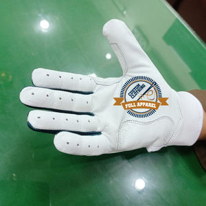 Gants de Frappeur de Softball pour Enfants Disponibles en Gros OEM Équipement d'Entraînement Professionnel en Cuir pour Temps Froid - Product Image 4