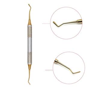 Herramientas de Resina Compuesta Dental para Obturaciones, Instrumento de Relleno de Cemento Dental, Instrumento de Restauración Dental de Doble Cabeza - Product Image 1
