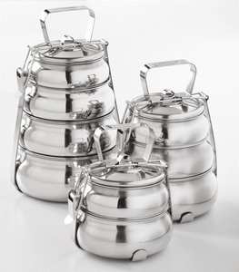 Fiambreras Tiffin, varios tamaños, acero inoxidable, diseño único - Product Image 4