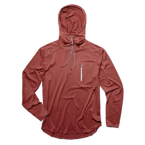 เสื้อมีฮู้ดขนาดใหญ่น้ำหนักเบาสำหรับผู้ชายเสื้อครอปไซส์ใหญ่เปิดไหล่ผ้าเฟรนช์เทอร์รี่ - Product Image 5