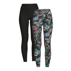 Leggings longs taille haute pour femme, imprimé animal, coupe-vent, poche invisible, extensibles, tricotés, en Spandex et Polyester, 140g, Hiver - Product Image 6