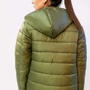 Moda invierno abajo señoras niñas Puffer chaqueta invierno nuevas mujeres Puffer Down chaqueta señoras para la venta OEM Puffer chaqueta - Product Image 2
