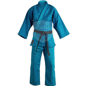Uniforme de Karate de Manga Larga de Primera Calidad, 100% Algodón, Ligero, Transpirable y Personalizable, Kimono Deportivo - Product Image 1