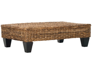 Mesa de centro Hyacitnh de agua rectangular hecha en Vietnam materiales ecológicos muebles para el hogar Decoración del hogar al por mayor - Product Image 1